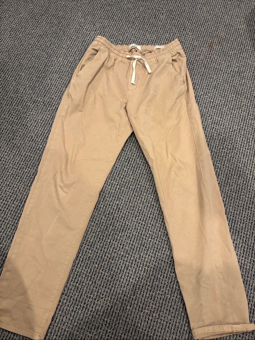Marine Layer Drawstring Chino Pants - Khaki